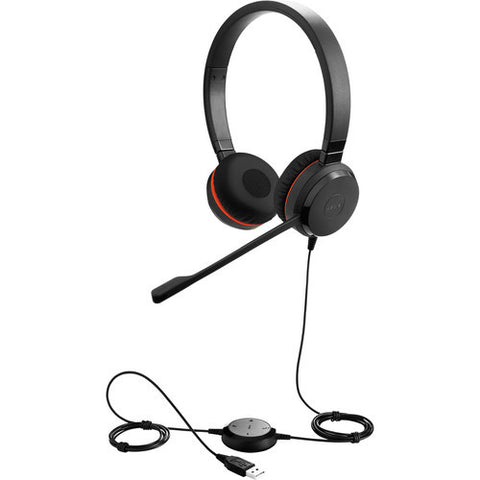 Jabra EVOLVE 30 MS Stereo DUO Headset 5399-823-309 - CONTACT US FOR SPECIAL PRICING OFFERS! - Headset World USA - Your Headset Solutions