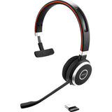 Jabra EVOLVE 65 UC MONO Bluetooth Headset 6593-829-409 - CONTACT US FOR SPECIAL PRICING OFFERS! - Headset World USA - Your Headset Solutions