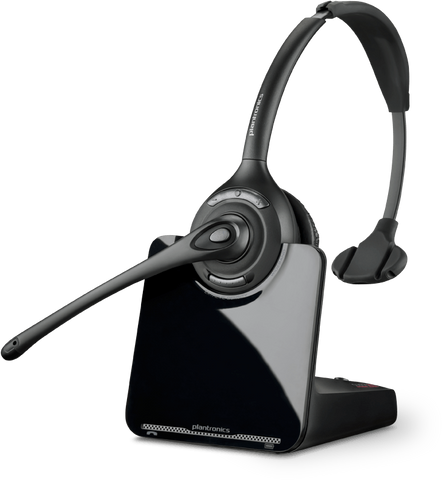 Plantronics CS510-XD Monaural Wireless Headset 88284-01 - Headset World USA - Your Headset Solutions