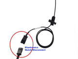 USB Training Y-Cord Adapter for Plantronics QD Headsets - 21M USB-A