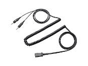 Plantronics Dual 3.5 MM Soundcard Cable - 28959-01 - Headset World USA - Your Headset Solutions