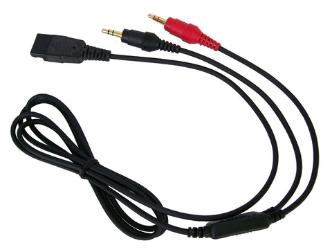 Sound Card Cord for GN/Jabra QD Headsets