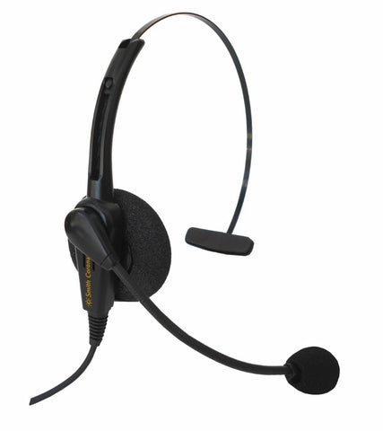 SC Classic Monaural Headset with Plantronics Compatible QD on cord - FINAL SALE