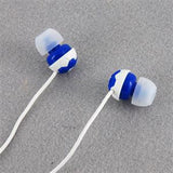 Soccer Shaped Designed In the Ear Stereo Earphone - Blue