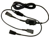 GN Netcom/Jabra Y Cord with Mute for Training - Headset World USA - Your Headset Solutions