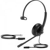 Yealink YHS34 Mono Wideband Headset QD to RJ9 - Leatherette